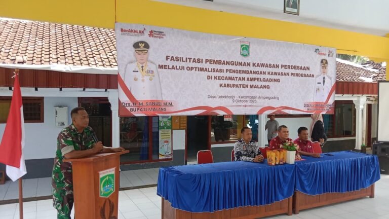 Sinergi TNI dan Pemerintah, TMMD 126 Lebakharjo Fokus Majukan Kawasan Pedesaan