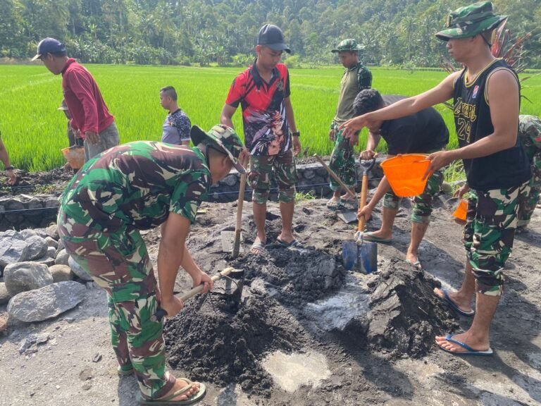 TMMD ke-126 Kodim 0818/Malang-Batu Wujudkan Infrastruktur Desa Lewat Pembangunan Drainase