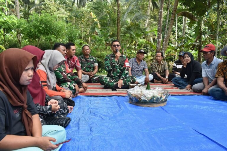 TMMD ke-126 Kodim 0818/Malang-Batu Wujudkan Akses Jalan Baru, Dansatgas Gelar Tasyakuran Bersama Warga
