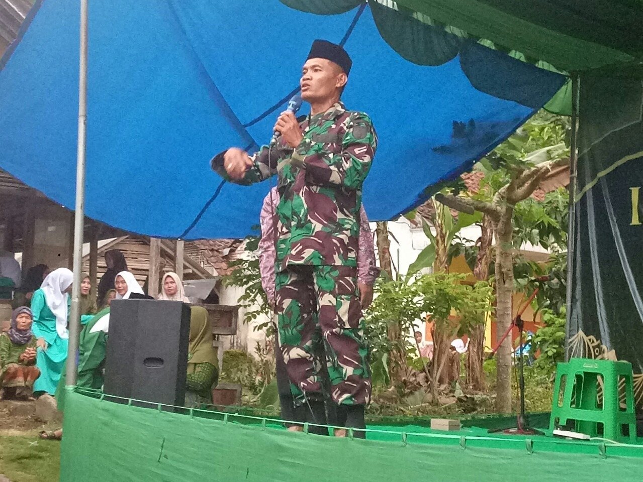 Kasdim 0818 Ajak Warga Lebakharjo Perkuat Sinergi TNI dan Masyarakat Lewat TMMD