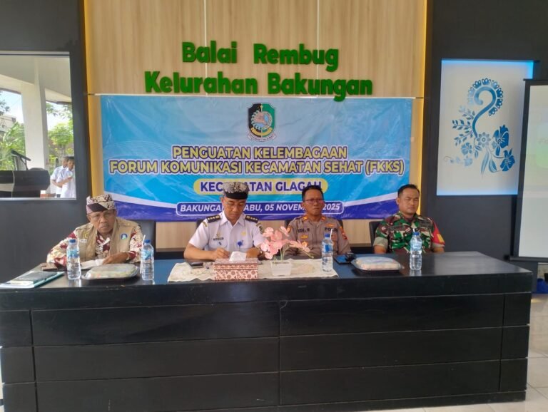 Babinsa Bakungan Aktif Dorong Desa Sehat, Camat Glagah: “TNI Selalu Ada di Garda Terdepan!