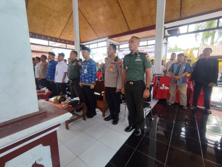 Danramil 0825/03 Glagah Dampingi Kasdim Banyuwangi di Pencanangan GEMAPATAS, Wujud Sinergi TNI dan BPN di Lapangan