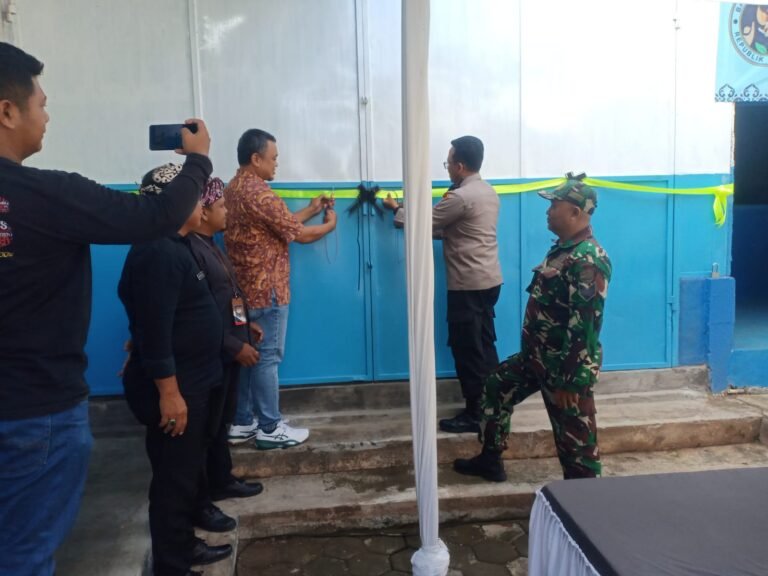 Peresmian Dapur Umum MBG di Banjarsari, Hadirkan Potong Pita hingga Peninjauan ke SMPN 1 Glagah