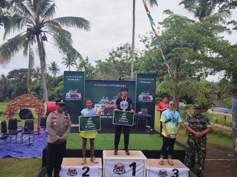 Ratusan Pelari Serbu Capas Adventure, Babinsa–Tiga Pilar Kawal Lahirnya Bakat Muda Banyuwangi