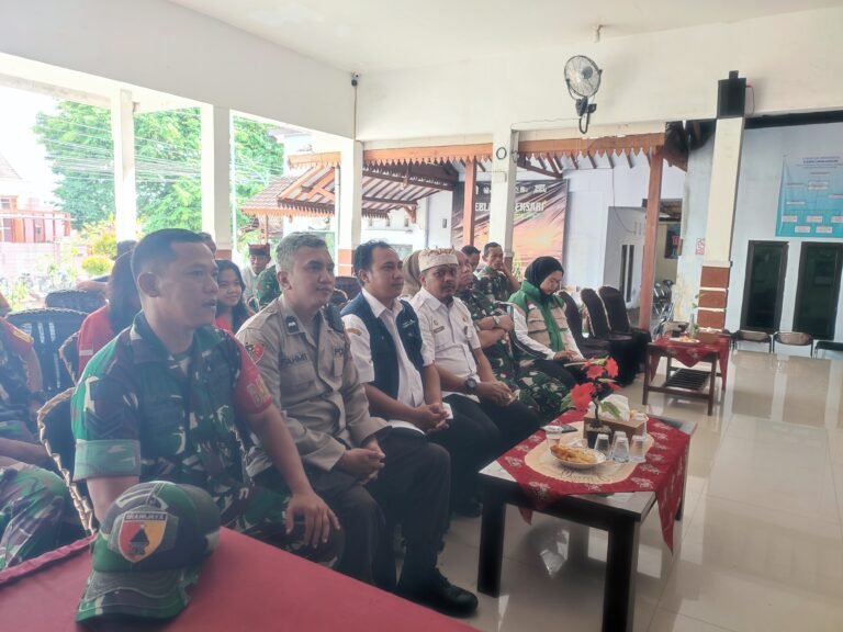 Tasyakuran Swasembada Pangan, Koramil Glagah Ikuti Zoom Bersama Presiden Prabowo di Olehsari