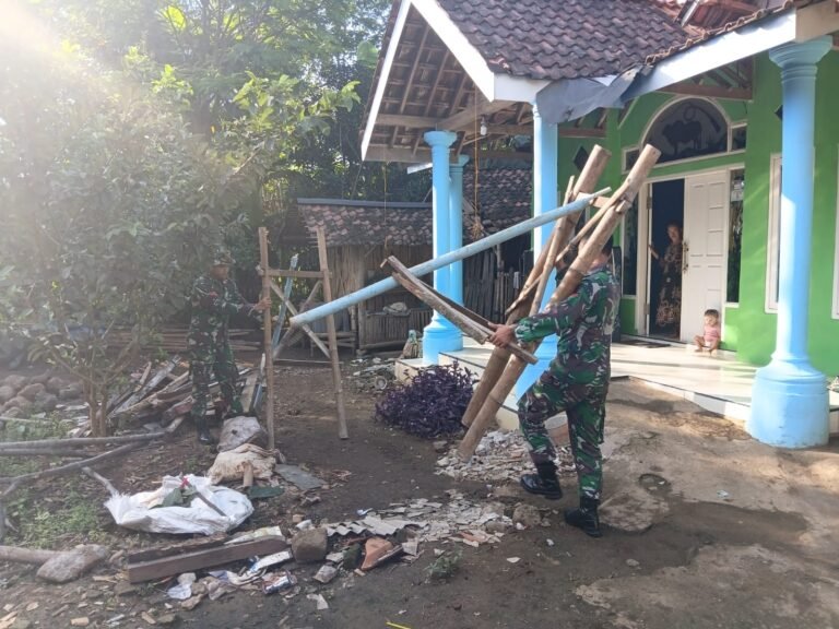 Rehab RTLH Milik Ibu Pusri di Dusun Klagin Desa Brabe Rampung 100 Persen*