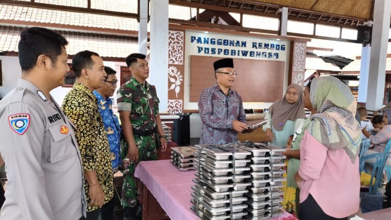 Launching MBG B3 di Desa Glagah, Upaya Cegah Stunting dan Penuhi Nutrisi Ibu serta Balita